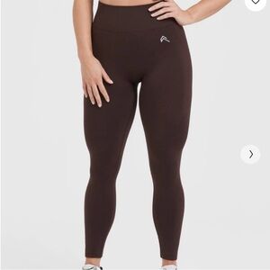 Oner Active Classic Seamless 2.0 Leggings in 70% Cocoa Marl Brown